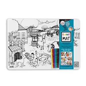 Akademi Çocuk-Funny Mat - Çiftlik & Deri