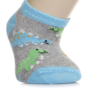 Dino 3lü Patik Çorap