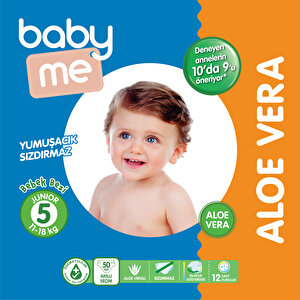 baby me Aloe Vera Junior 5 Numara 50 Ad
