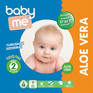 baby me Aloe Vera Mini 2 Numara 50 Ad
