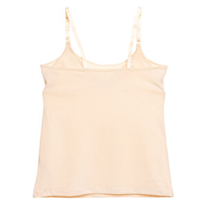 Anne Kapsız Emzirme Atleti Süprem Modelli Yaka Atlet Kol