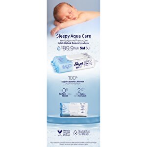 Aqua Care 50'li Islak Mendil