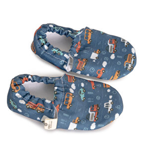 Araç Desenli Erkek Patik Erkek Bebek