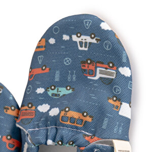 Araç Desenli Erkek Patik Erkek Bebek