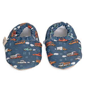 Araç Desenli Erkek Patik Erkek Bebek