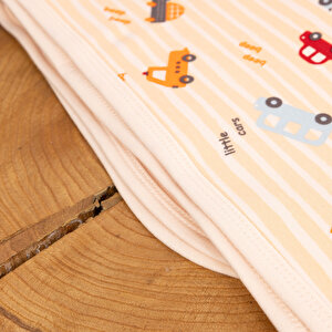 Araç Desenli Erkek Penye Battaniye Erkek Bebek Araç Desenli Erkek Penye Battaniye Erkek Bebek