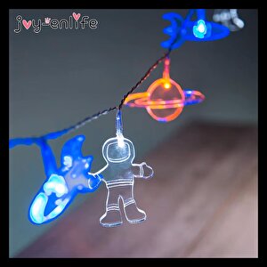 Çocuk Led Astronot Aydınlatma 10 Adet