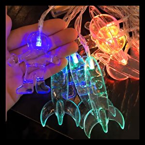 Çocuk Led Astronot Aydınlatma 10 Adet