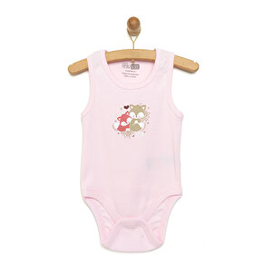 HelloBaby Atlet Body P, Açık Pembe, 3 Ay