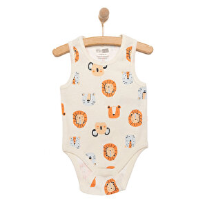 HelloBaby Atlet Body, Bej, 3 Ay