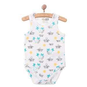 HelloBaby Atlet Body, Ekru, 3 Ay