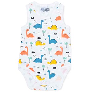 HelloBaby Atlet Body, Ekru, 3 - 6 Ay