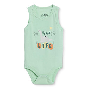 HelloBaby Atlet Body, Yeşil, 1 - 3 Ay