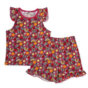 HelloBaby Atlet, Pembe Baskılı, 3 - 6 Ay