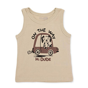 HelloBaby Atlet Tshirt, Vizon, 6 - 9 Ay