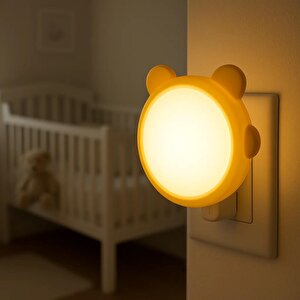 Çocuk Ayı Gece Lambası-Sarı Çocuk Ayı Gece Lambası-Sarı