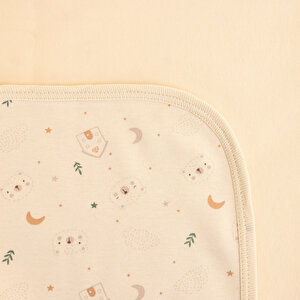 Ayı ve Ev Desenli Battaniye Ayı ve Ev Desenli Battaniye