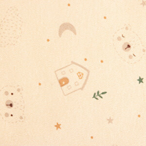 Ayı ve Ev Desenli Battaniye Ayı ve Ev Desenli Battaniye