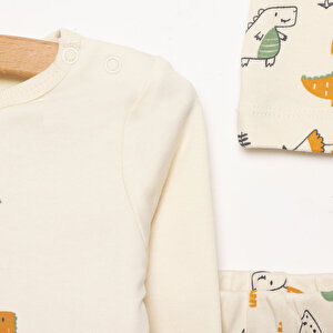 Ayıcık Baskılı Yenidoğan Uni Body-Patikli Alt-Şapka Unisex Ayıcık Baskılı Yenidoğan Uni Body-Patikli Alt-Şapka Unisex