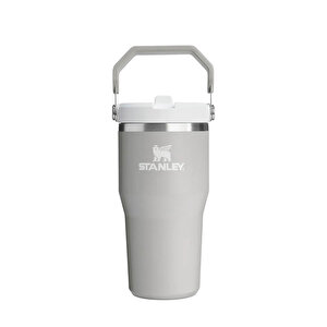 The IceFlow Flip Straw Tumbler 600ml Gri