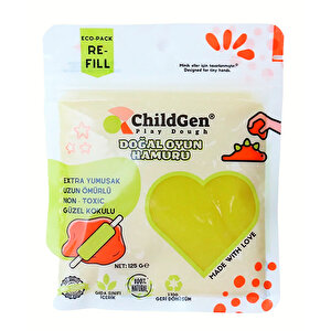 Doğal Oyun Hamuru Yedek Paket 6x125 gr Doğal Oyun Hamuru Yedek Paket 6x125 gr