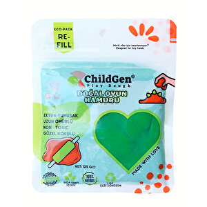 Doğal Oyun Hamuru Yedek Paket 6x125 gr Doğal Oyun Hamuru Yedek Paket 6x125 gr