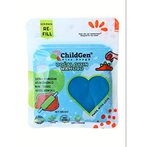 Doğal Oyun Hamuru Yedek Paket 6x125 gr Doğal Oyun Hamuru Yedek Paket 6x125 gr