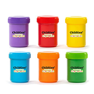 Doğal Parmak Boya Seti 6x50 ml