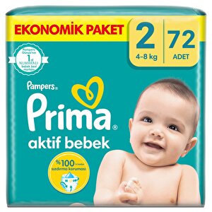 Prima AB Ekonomik 2 Beden, 72 Adet