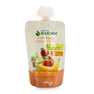 Hammm Meyve Püresi ŞeftaliArmutElmaMuz