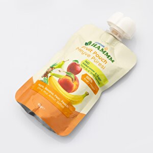 Şeftali Armut Elma Muz Meyve Püresi 90 gr