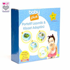 Portatif Katlanabilir Bebek Tuvalet Lazımlık & Klozet Adaptörü 15 Ay+ (Hediyeli Portatif Katlanabilir Bebek Tuvalet Lazımlık & Klozet Adaptörü 15 Ay+ (Hediyeli