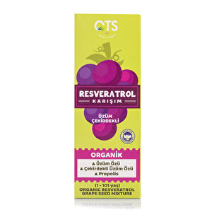 Resveratol Karışım Üzüm Çekirdekli Takviye Edici Gıda