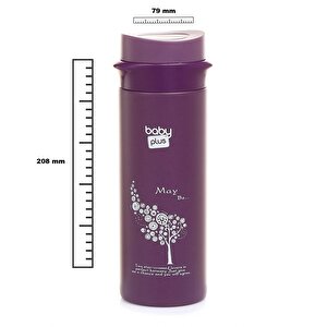 Paslanmaz Çelik Bebek Mama Saklama Termosu 350 ml