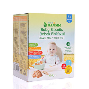 Keçi Sütlü Bebek Bisküvisi 400 gr