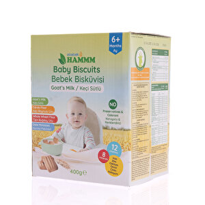 Keçi Sütlü Bebek Bisküvisi 400 gr