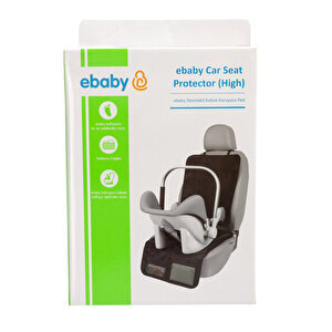 ebaby Otomobil Koltuk Koruyucu Pe, Siyah