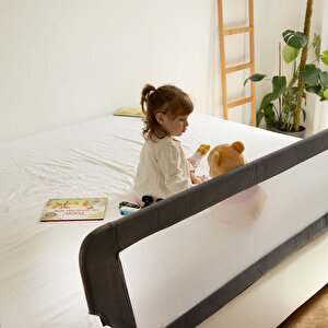 Ekstra Geniş Bebek Güvenlik Yatak Bariyeri 150 cm