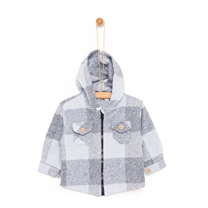 BabyZ Cool Boy Erkek Ceket, Mavi, 9 Ay