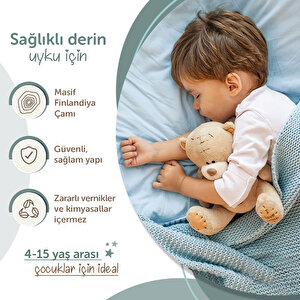 Arkası Çatılı Montessori Karyola 90x190 cm Arkası Çatılı Montessori Karyola 90x190 cm