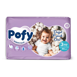 Midi 3 Numara Bebek Bezi 4-9 kg 50 Adet Midi 3 Numara Bebek Bezi 4-9 kg 50 Adet