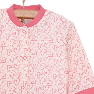 Yenidoğan Kız Patiksiz Tulum Kız Bebek