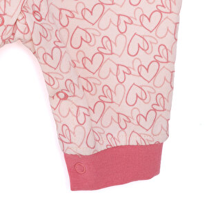 Yenidoğan Kız Patiksiz Tulum Kız Bebek