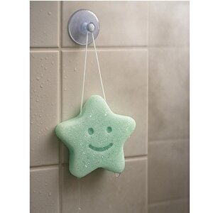 Yıldız Şekilli Konjac Banyo Süngeri 2'li Yıldız Şekilli Konjac Banyo Süngeri 2'li