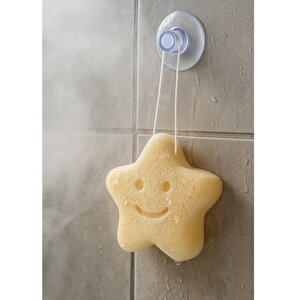 Yıldız Şekilli Konjac Banyo Süngeri 2'li Yıldız Şekilli Konjac Banyo Süngeri 2'li