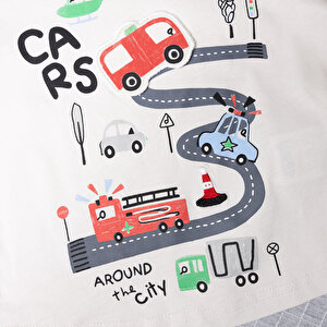 Fun World 3D Erkek Tshirt-Şort Erkek Bebek