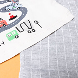 Fun World 3D Erkek Tshirt-Şort Erkek Bebek