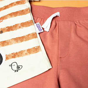 Fun World 3D Erkek Tshirt-Şort Erkek Bebek