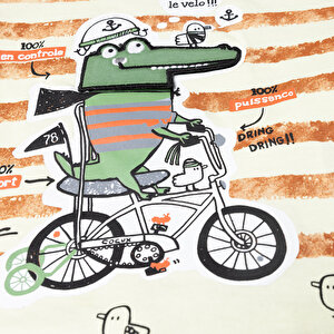 Fun World 3D Erkek Tshirt-Şort Erkek Bebek