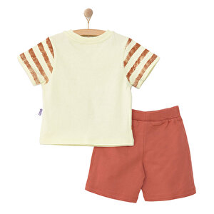 Fun World 3D Erkek Tshirt-Şort Erkek Bebek